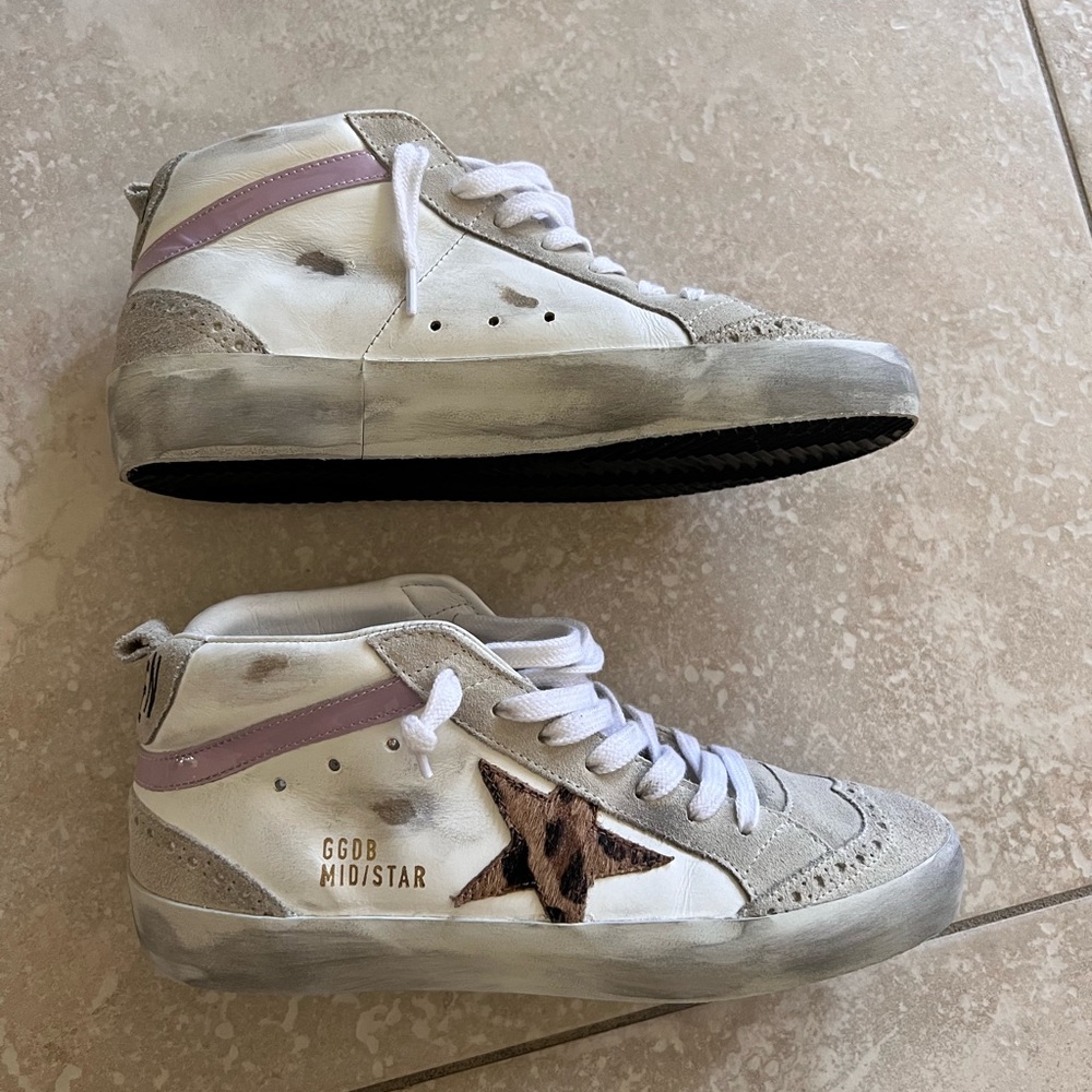 Authentic Golden Goose Midstars Size 37